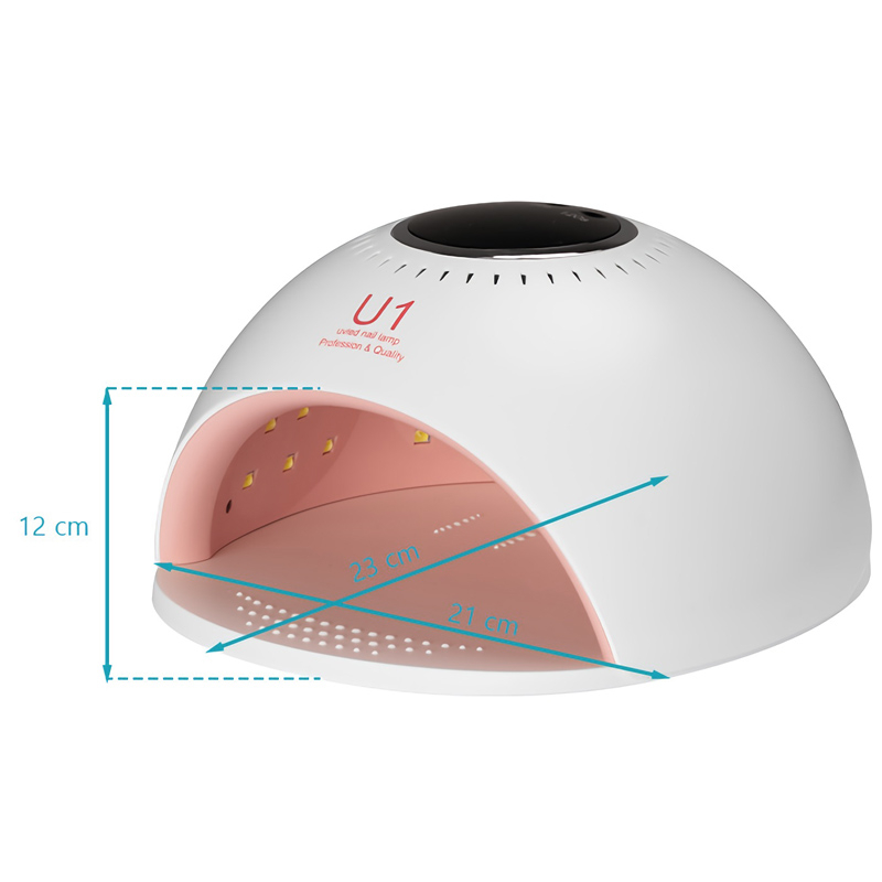 LED / UV LAMPA U1 84W vit