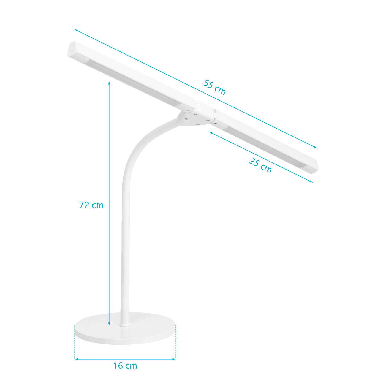 Arbetslampa / bordslampa GLOW 6020 med stativ