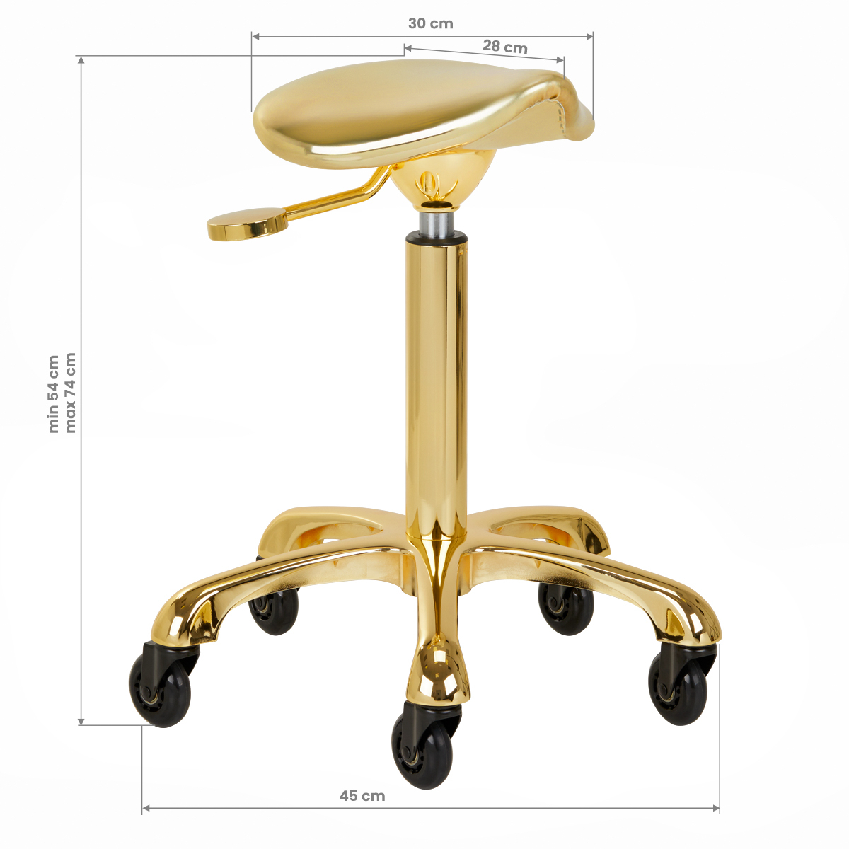 Arbetspall GABBIANO FINE guld