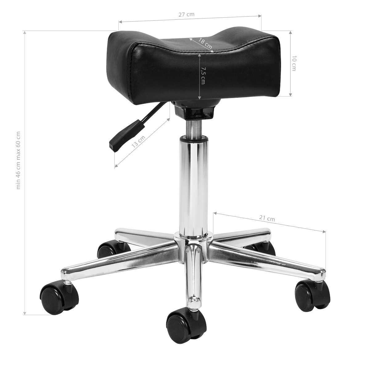 Fotstöd SILLON BELL svart