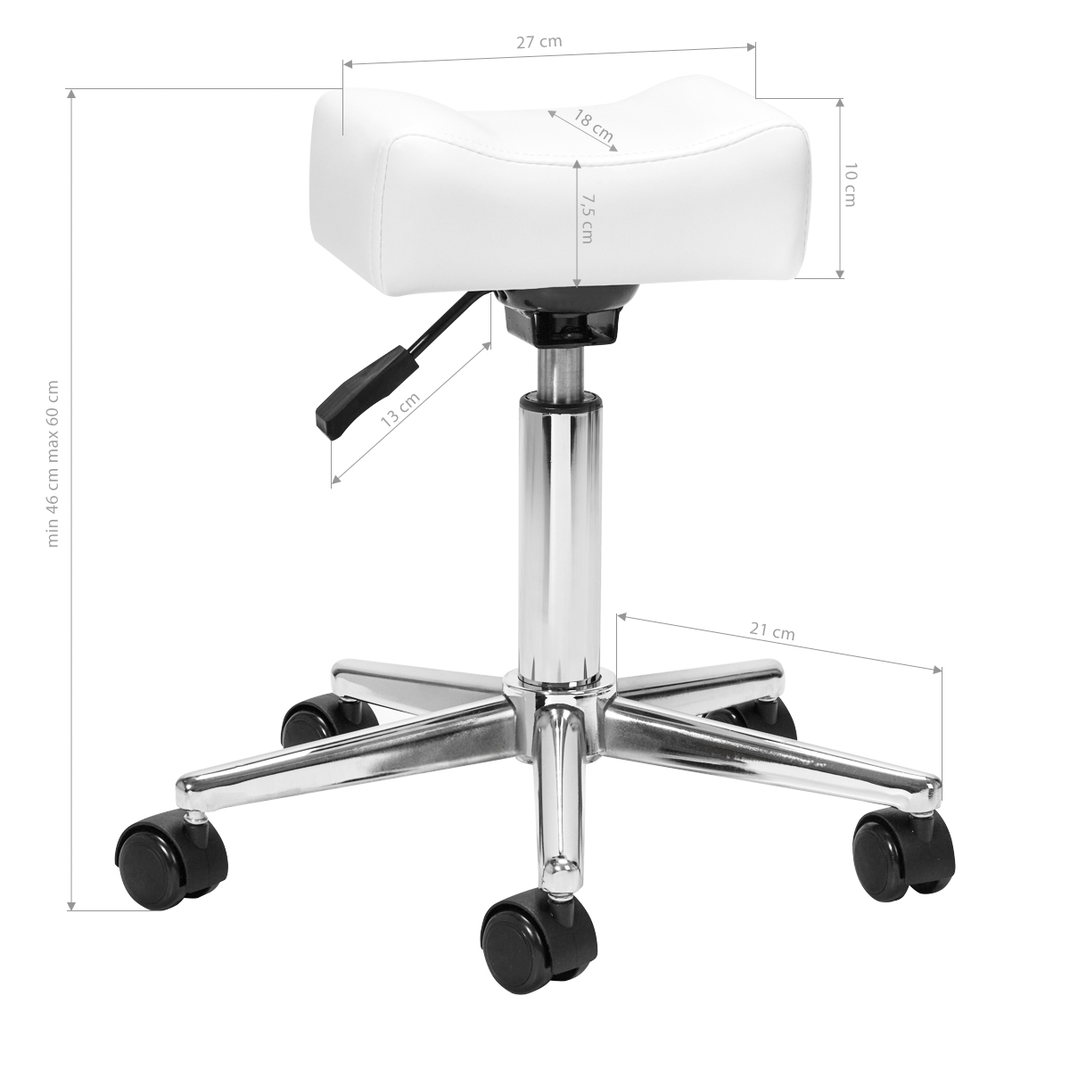 Fotstöd / benstöd SILLON BELL vit