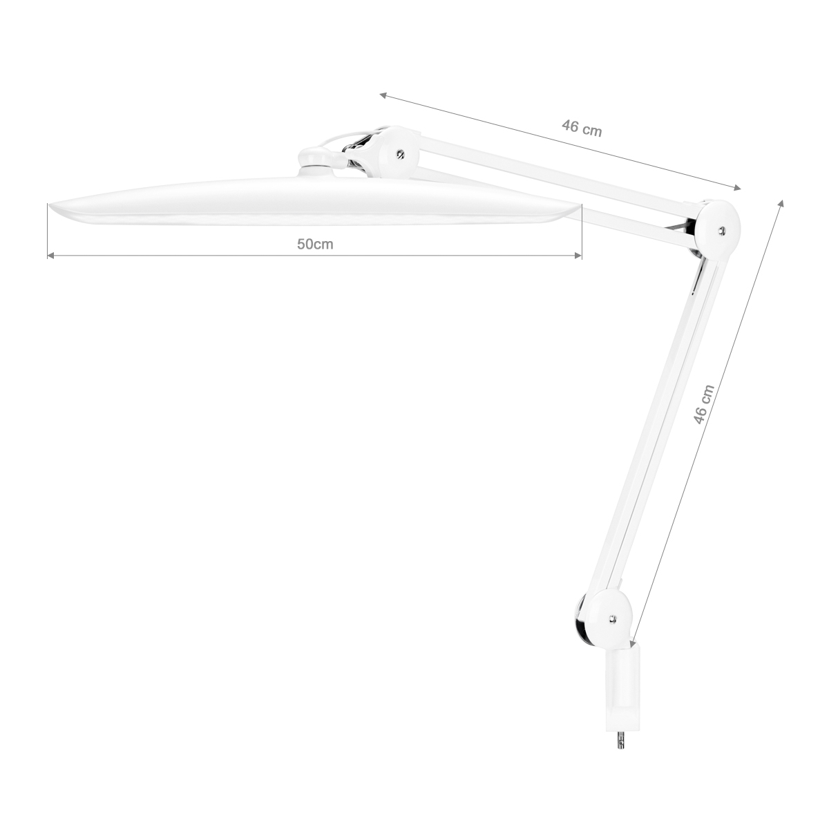 Arbetslampa / bordslampa ECO LED vit