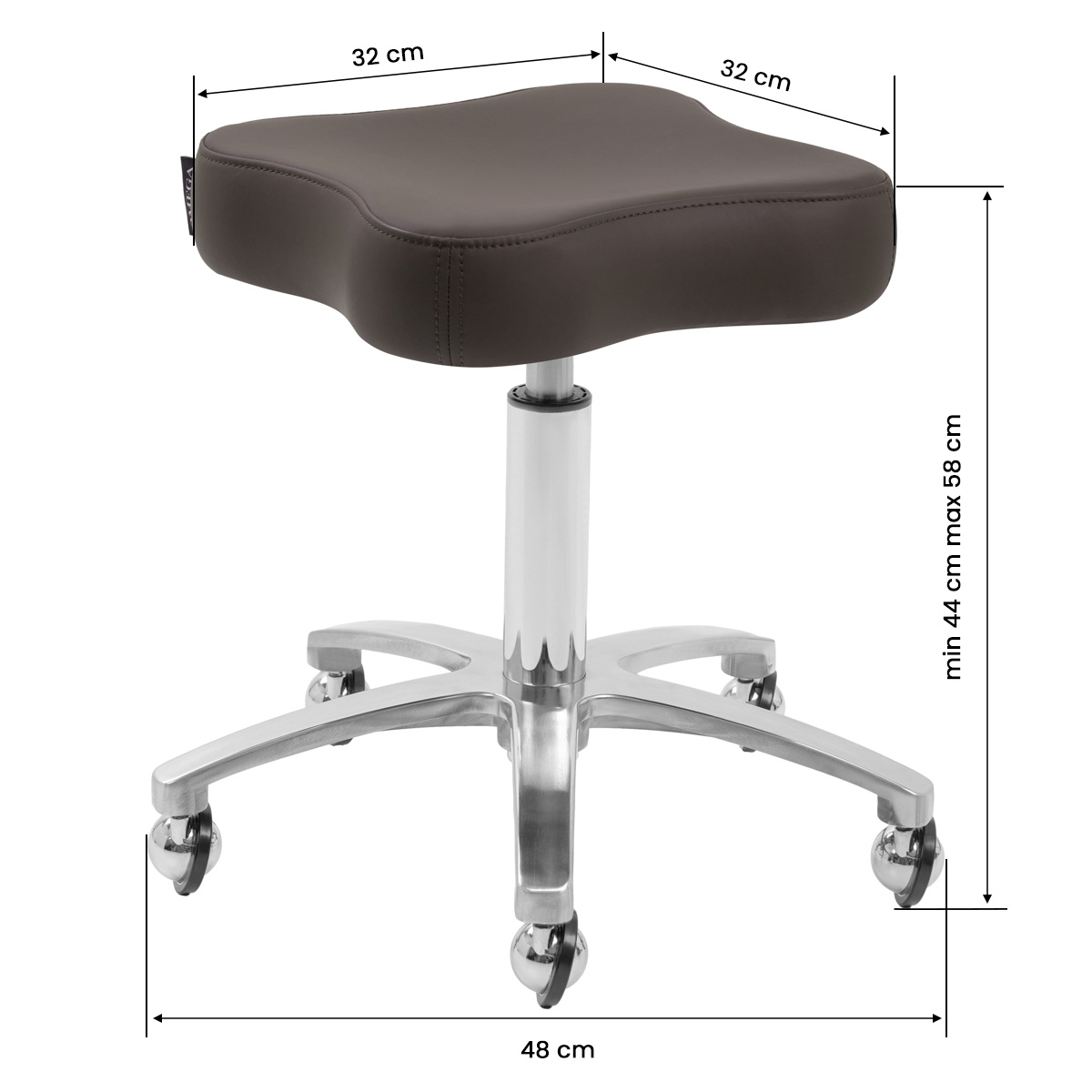 Arbetspall OMEGA Supremo brun