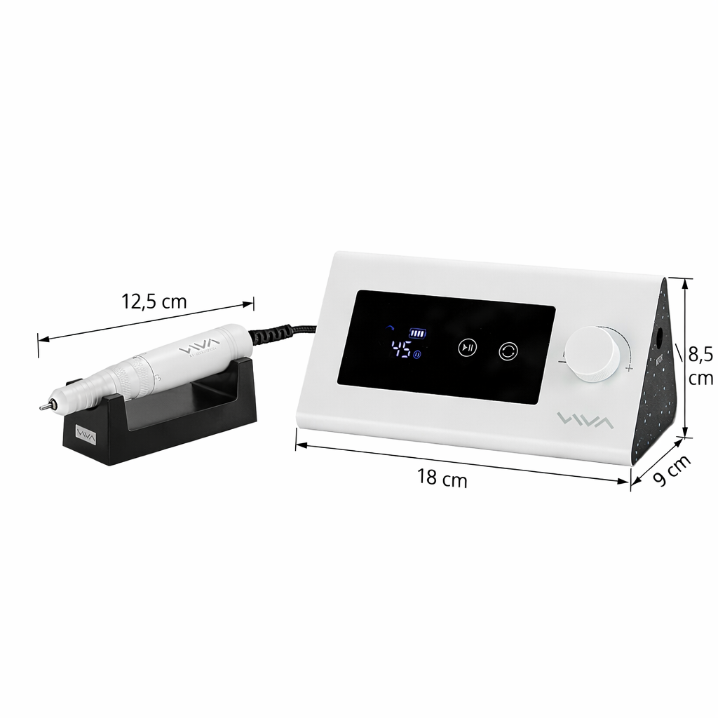 Elektrisk nagelfil VIVA 602 S vit